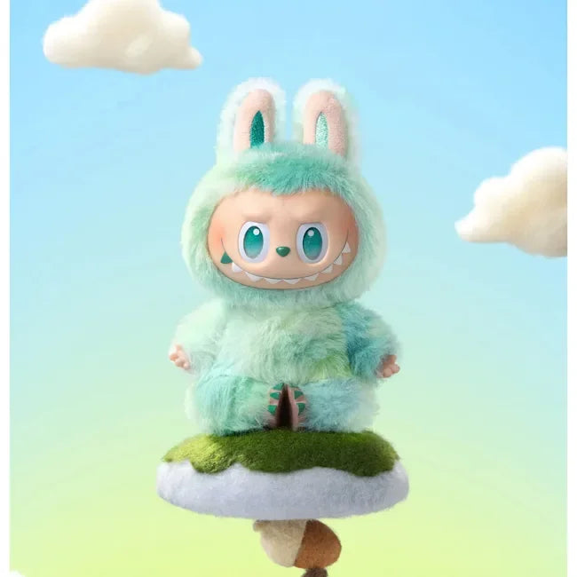Labubu Plush Doll – 15 cm Cute Soft Toy Mystery Box with Bag Tag Keychain Kawaii Collectible - Drakon Lifestyle India