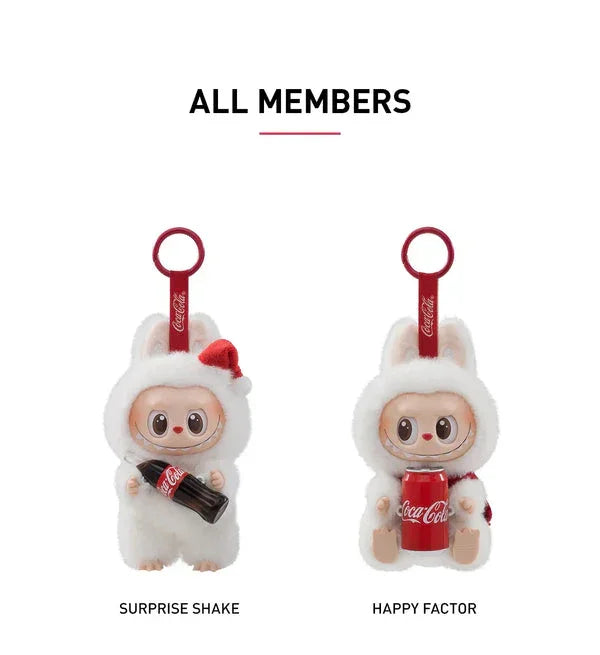 Labubu Coca-Cola Edition Plush Toy – Blind Mystery Box Limited Collector's Version - Drakon Lifestyle India