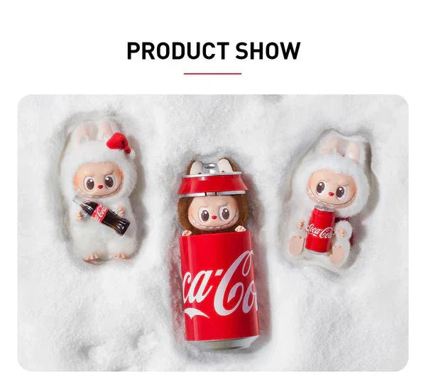 Labubu Coca-Cola Edition Plush Toy – Blind Mystery Box Limited Collector's Version - Drakon Lifestyle India