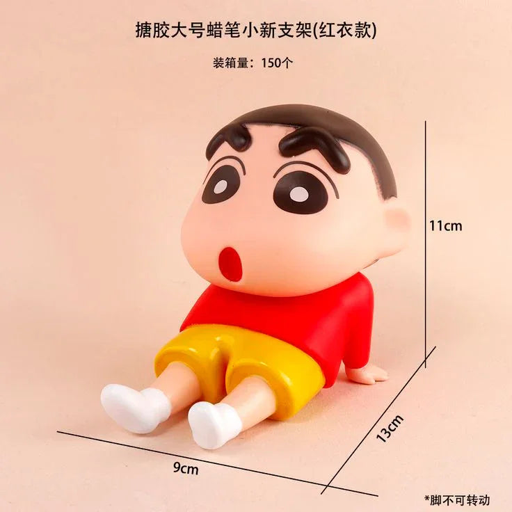 Shinchan Sitting Cartoon Figure – 11 cm Decorative Anime Collectible - Drakon Lifestyle India