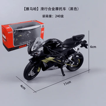 Diecast Superbike Miniature 1.18 Scale Model - Assorted colors with Realistic Design - Drakon Lifestyle India
