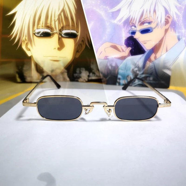 Gojo Satoru-Inspired Sunglasses – Jujutsu Kaisen Cosplay & Fashion Acc – Drakon Lifestyle India