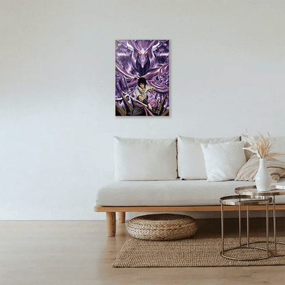 3D Lenticular Anime Poster 30x40cm – Sasuke, Madara, Itachi | Transition Flip & Motion Effect - Drakon Lifestyle India