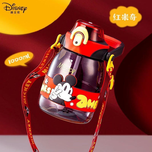 Mickey Mouse 1000ML Water Bottle with Strap - Drakon Lifestyle India