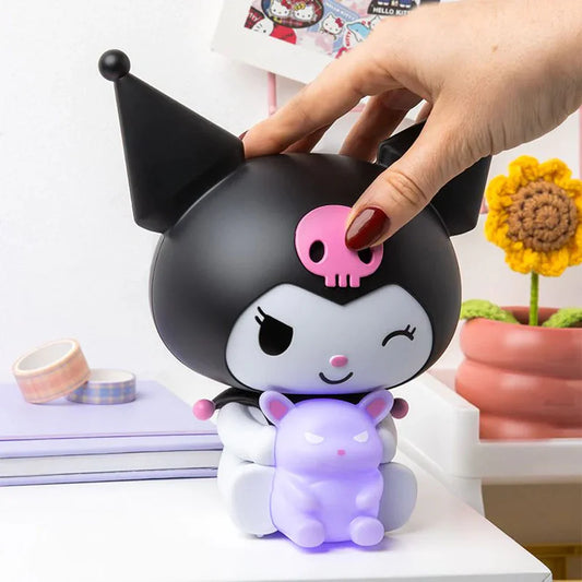 Kuromi Sanrio 10 Inch Fun Pop Figure with Purple Jelly Cat Plush - 25cm Boxed