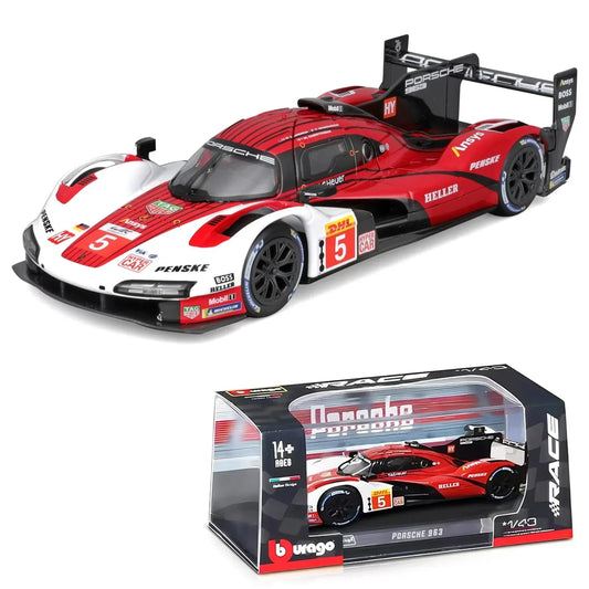 Porsche 963 Hypercar Diecast Model – 1:24 Scale Endurance Racing Car