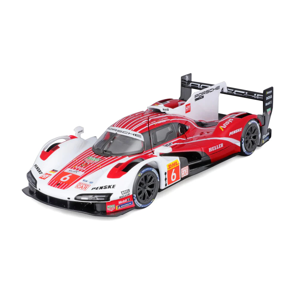 Porsche 963 Hypercar Diecast Model – 1:24 Scale Endurance Racing Car