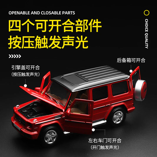 Mercedes-Benz G350d Diecast Car Model – 1:32 Scale CCA Luxury SUV Edition