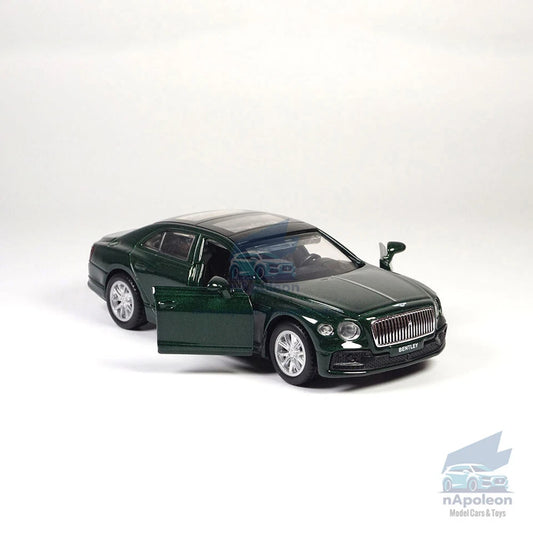 1:47 Scale Bentley Flying Spur Hybrid Diecast Model – British Racing Green