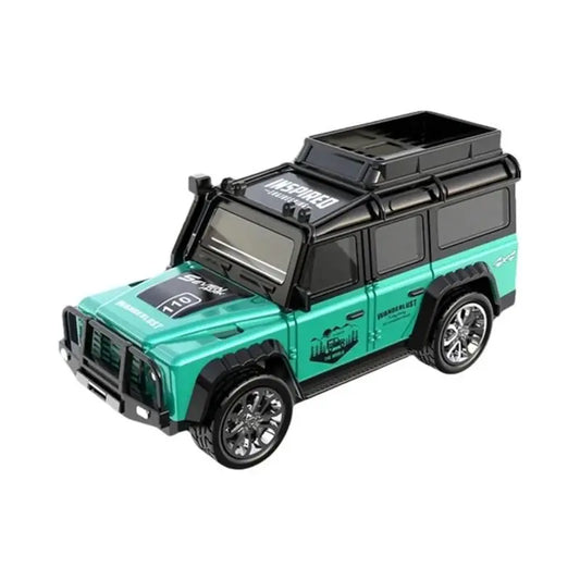 1:64 Mini Alloy Remote Control Off-Road SUV (Green)