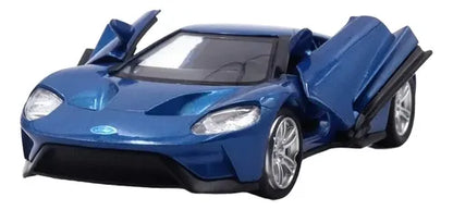 1:64 RMZ City Official Licensed Blue Ford GT Diecast Car