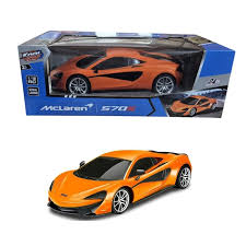 1:64 RMZ City Official Licensed Matte Orange McLaren Diecast Car