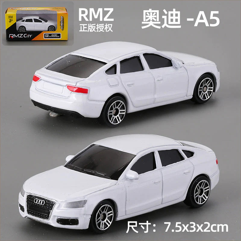 1:64 RMZ City Official Licensed White Audi A5 Sportback Diecast Car