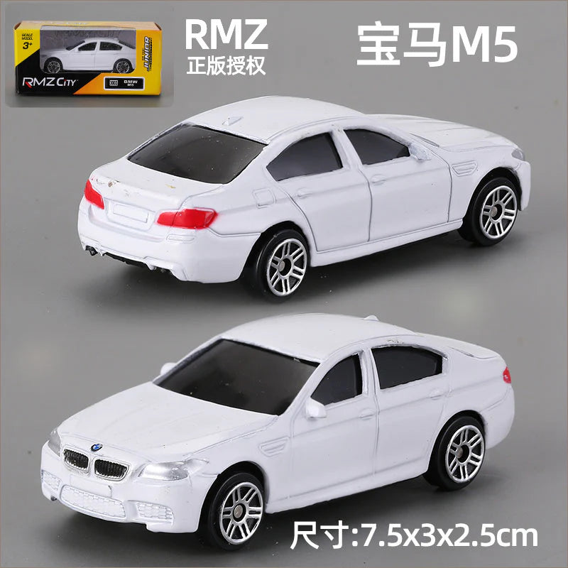 1:64 RMZ City Official Licensed White BMW M5 Diecast Car