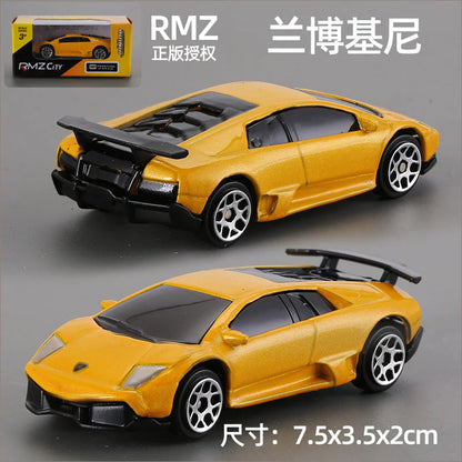 1:64 RMZ City Official Licensed Yellow Lamborghini Diecast Car