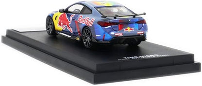1:64 M4 Sports Car Diecast Model – Red Bull Racing Livery with Display Base.
