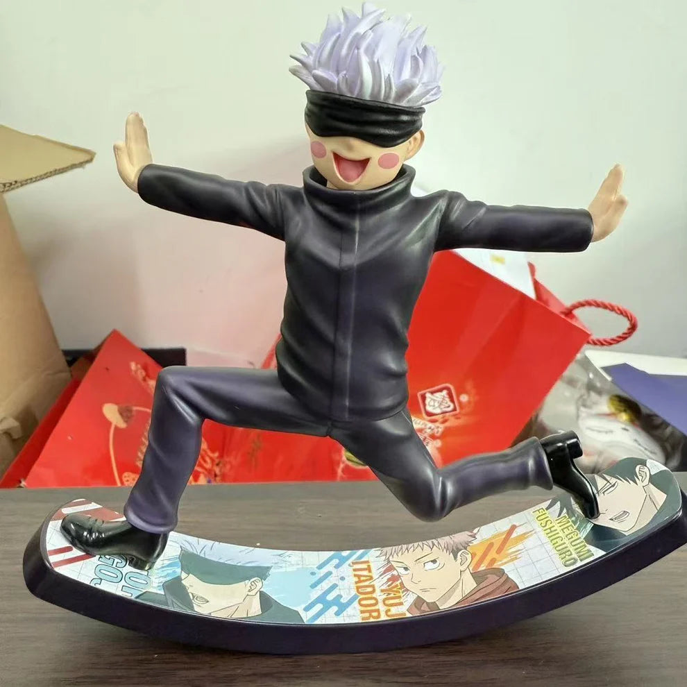 Satoru Gojo Running Pose Action Figure – Jujutsu Kaisen Anime Collectible (17 cm)