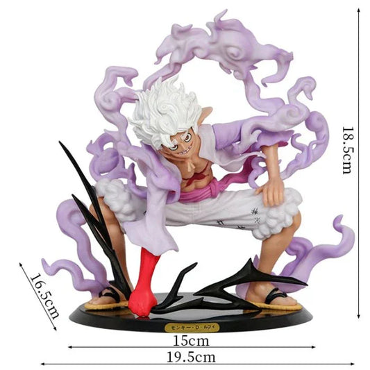One Piece Monkey D. Luffy Gear 5 Action Figure – 18.5 cm Collectible - Drakon Lifestyle India