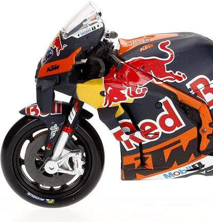1:18 MotoGP KTM RC16 Red Bull Factory Racing 2023 Diecast Bike with Paddock Stand