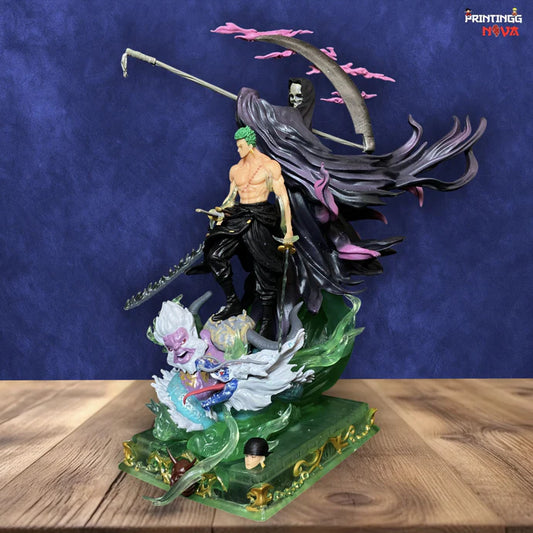 Death God Pirate Hunter Zoro Figure – 26 cm PVC Anime Collectible