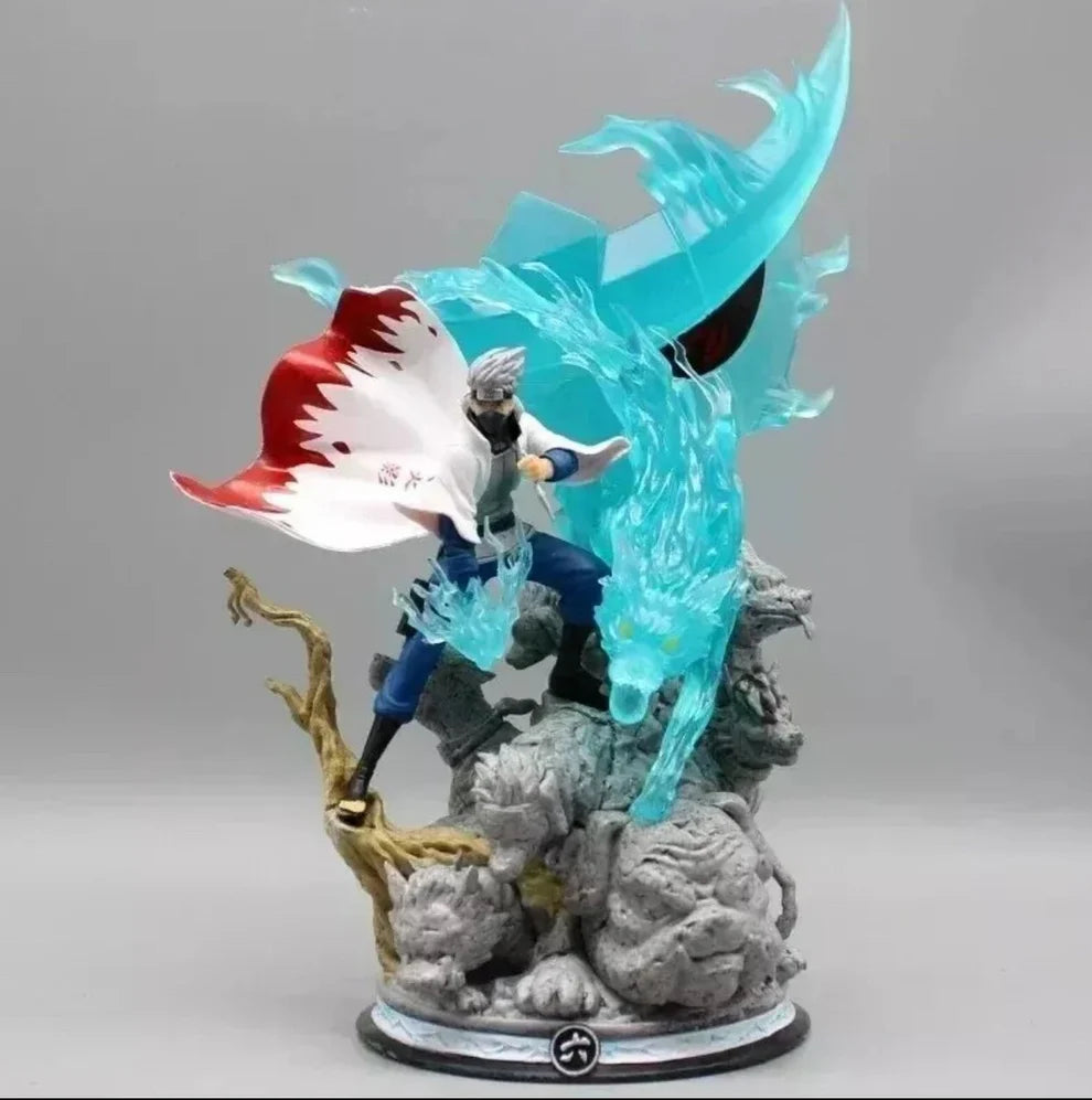 Kakashi Hatake Naruto Action Figure with Lightning Effect – 28 CM