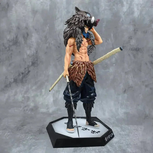 Inosuke Hashibira Action Figure – 31 cm Demon Slayer Anime Collectible - Drakon Lifestyle India