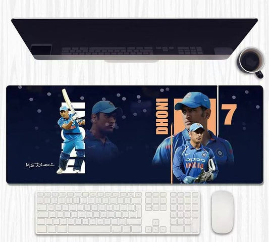 MS Dhoni Jersey No.7 Extended Gaming Deskmat Mouse Pad