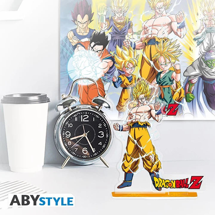 ABYstyle France Official Licensed Dragon Ball Z Goku Super Saiyan Acrylic Stand (11 cm)