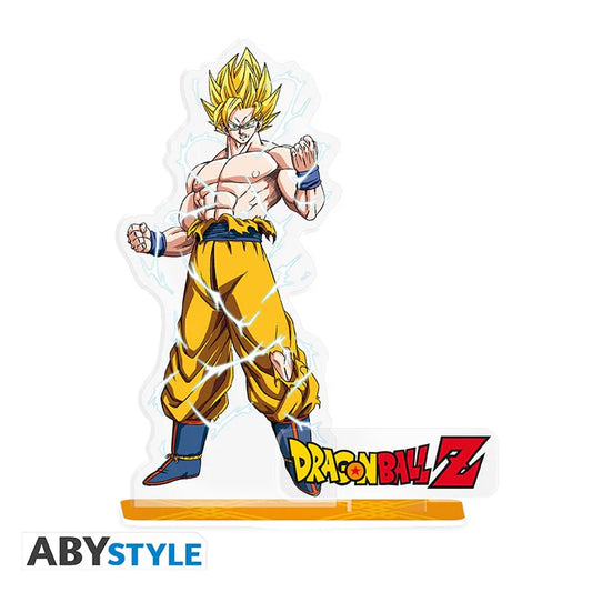 ABYstyle France Official Licensed Dragon Ball Z Goku Super Saiyan Acrylic Stand (11 cm)