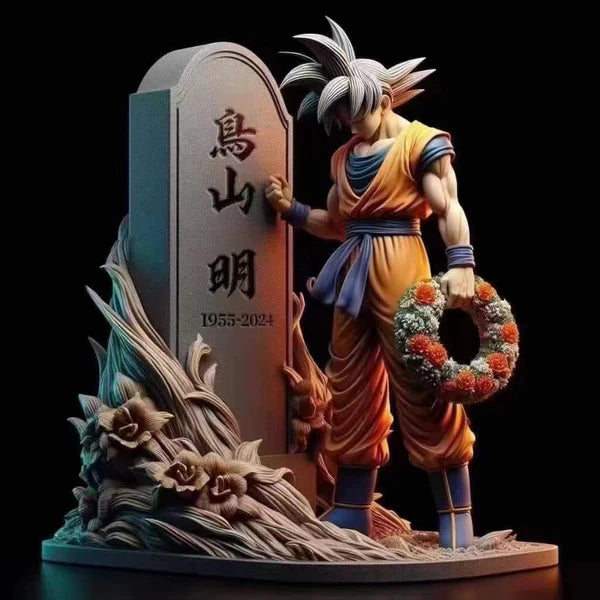 Goku Tribute Statue – 26 cm Dragon Ball Anime Collectible Figure