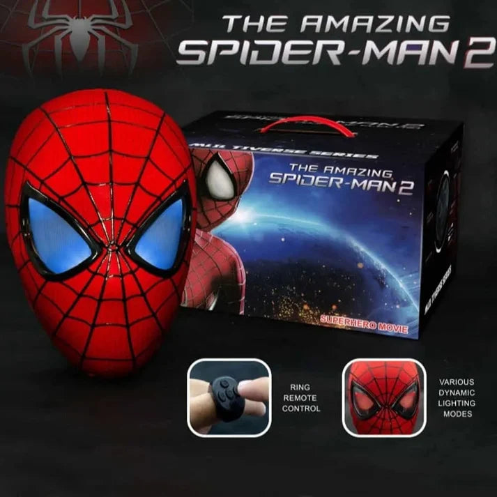 Amazing Spider-Man 2 Eyes Flicker LED Mask with Ring Remote Control
