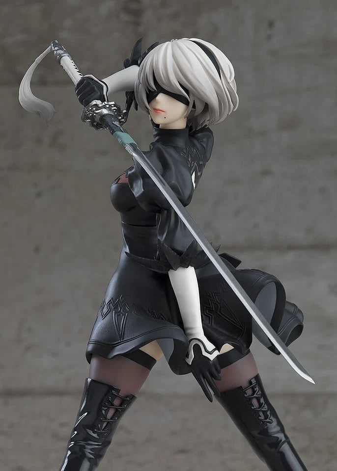 Android Sword Dancer 18 cm – YoRHa Type B Black Dress PVC Figure with Box