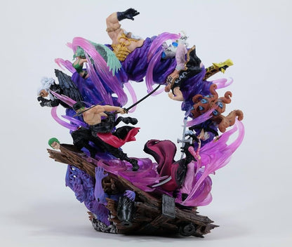 One Piece Zoro vs King Onigashima Battle GK Statue – 23 CM Anime Figure