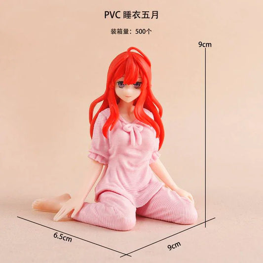Hentai Pajamas Girl Anime Figure – 9 cm Seated PVC Action Statue - Drakon Lifestyle India