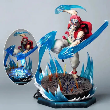 Akaza LED Battle Effect Statue – 26 CM Demon Slayer Anime Figure