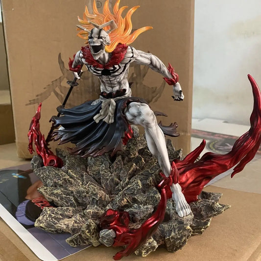 Hollow Ichigo Kurosaki Battle Form Statue – 23 CM Bleach Anime Figure
