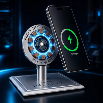 Killerbody Iron Man Arc Reactor Wireless Charger Metal Edition (2026 Model) – Infinity Saga Collectible Display