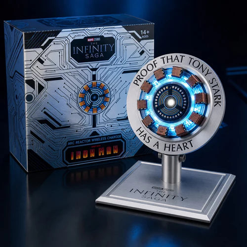 Killerbody Iron Man Arc Reactor Wireless Charger Metal Edition (2026 Model) – Infinity Saga Collectible Display