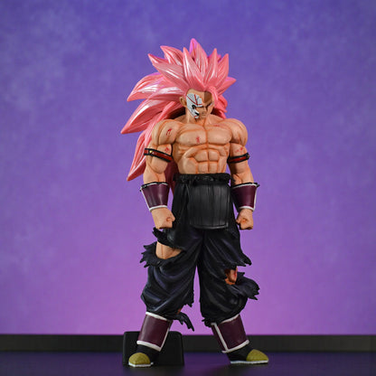 Black Goku SSJ3 with Removable Magnet Mask – 30 CM Dragon Ball Action Figure