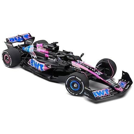 Bburago 1:43 Alpine F1 A524 2024 Die-Cast Model Car | Pierre Gasly & Esteban Ocon - Drakon Lifestyle India
