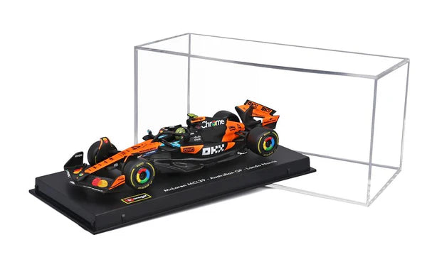 Bburago McLaren MCL39 Lando Norris #4 F1 Diecast Model Car – 1:43 Scale (Acrylic Box)