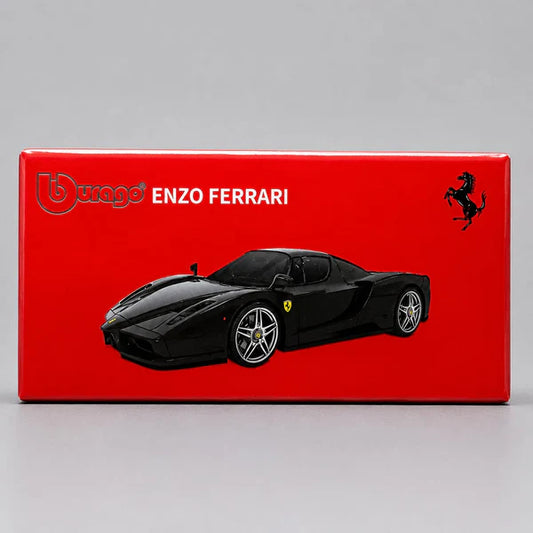 Bburago Enzo Ferrari 1:64 Scale Die Cast Model Car – Black Official Collectible