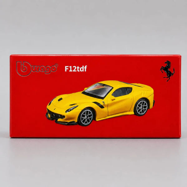 Bburago Ferrari F12tdf 1:64 Scale Die Cast Model Car – Official Collectible