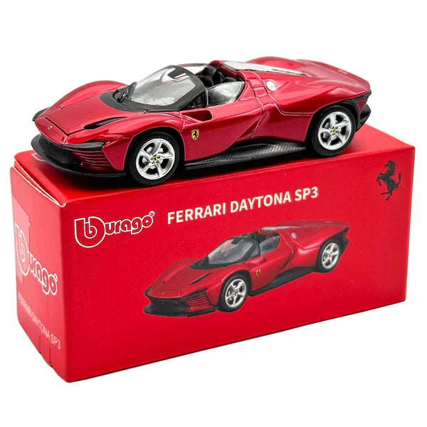 Bburago Ferrari Daytona SP3 Diecast Model Car – 1:64 Scale Collectible