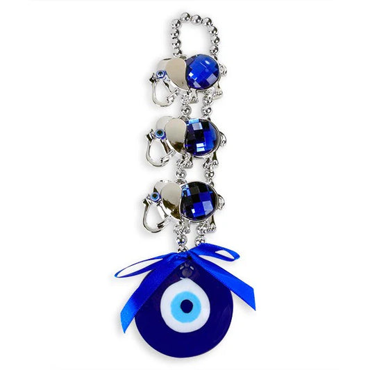 Big Elephant Evil Eye Hanging – Home & Car Decor Protection Charm