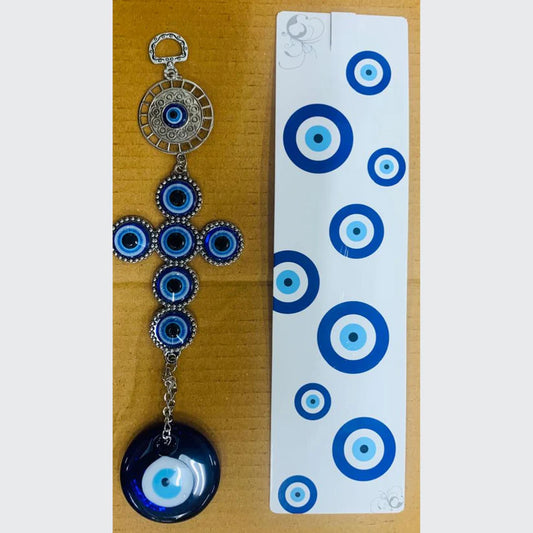 Big Size Evil Eye Hanging – Wall or Door Decor, Protection Charm
