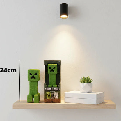 Block World Creeper Figure – 24 cm Gaming Display Collectible