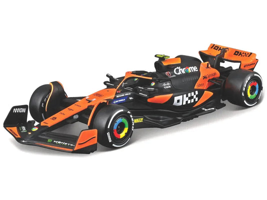 Bburago McLaren F1 MCL38 2024 Diecast Car 1:43 Scale | Lando Norris #4 & Oscar Piastri #81 - Drakon Lifestyle India
