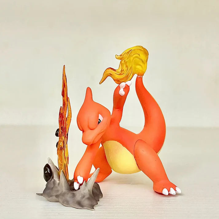 Charizard Evolution Pokémon Figure Set – 18 cm Anime Collectible
