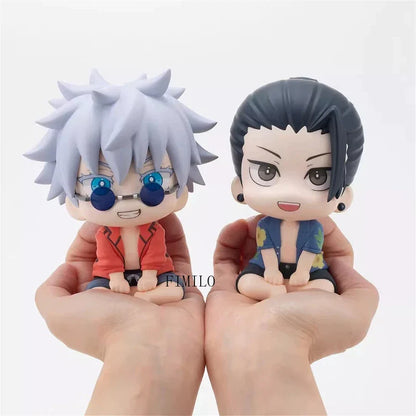 Jujutsu Kaisen Gojo & Geto Chill Bros Chibi Figure Set (2 Pcs)